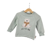 Langarmshirt Eisbär-Patch mint