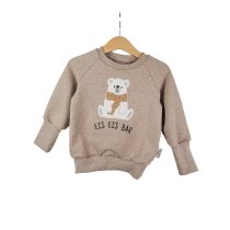 Pullover Eisbär-Patch sand
