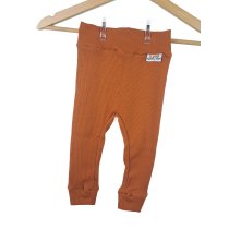 Leggings Feinripp zimt