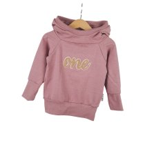 Hoodie One-Patch altrosa 86/92