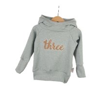 Hoodie Three-Patch mint 86/92