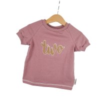 T-Shirt Two-Patch rosa