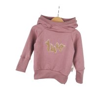 Hoodie Two-Patch rosa