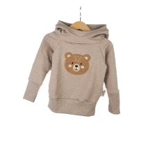 Hoodie Bärchi-Patch sand