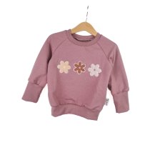Pullover Blumenlieblinge-Patch altrosa