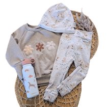Blumenlieblinge-Patch sand Outfit