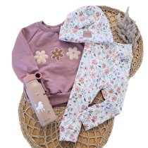Blumenlieblinge-Patch altrosa Outfit