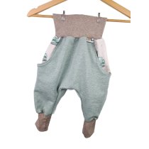 Indi Sweat Pumphose mint mit Bagger creme