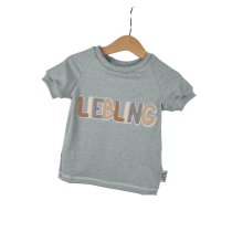 T-Shirt Liebling-Patch mint 86/92