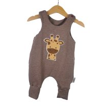 Strampler Giraffenkopf-Patch