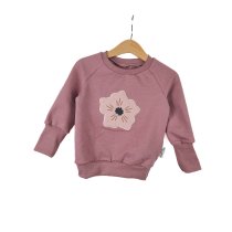Pullover Blumentraum-Patch altrosa
