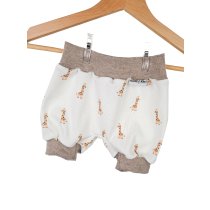 Kurze Hose Feinripp Giraffe