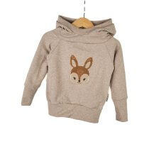 Hoodie Reh-Patch sand