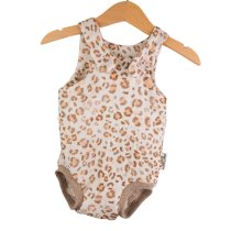 Sommerstrampler Musselin Leo creme 74/80