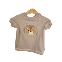 T-Shirt Löwenliebling-Patch sand 74/80