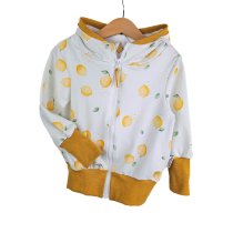 Sweatjacke Kleine Zitronen 86/92