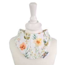 Halstuch Musselin Sommerblumen pastell