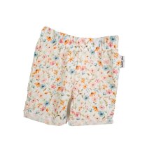 Kurze Shorts Musselin Streublumenwiese 86/92