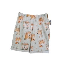 Kurze Shorts Süße Waldtiere 86/92