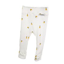 Leggings Feinripp Zitronen 74/80