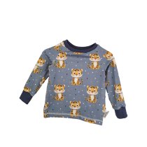 Langarmshirt Tiger blau