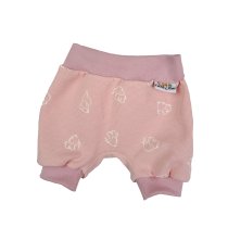 Kurze Hose Waffel Elefanten rosa