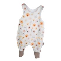 Strampler Sommerblumen pastell