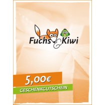 Gutschein 5 € - Fuchs & Kiwi