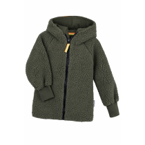 Jacke aus Fleece khaki