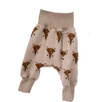 Pumphose Strick Fuchsi