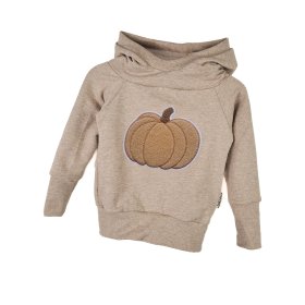Hoodie Kürbis-Patch sand
