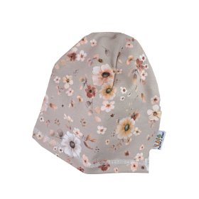 Beanie Blumentraum sand