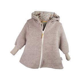 Walkmantel sand meliert mit Blumentraum sand