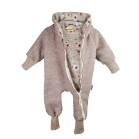 Walkoverall sand meliert mit Blumentraum sand