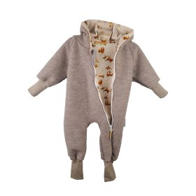 Walkoverall sand meliert mit Lieblingsfuchs