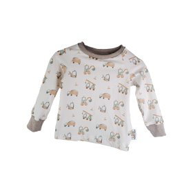 Langarmshirt Coole Baustellenfahrzeuge