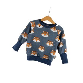 Pullover Fuchsi blau