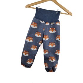 Softshellhose Fuchsi blau