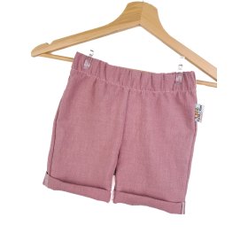 Indi Kurze Shorts Leinen altrosa