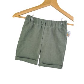 INDIVIDUELL Kurze Shorts Leinen khaki