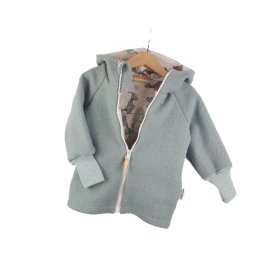 Walkjacke mint mit Dinosaurierland