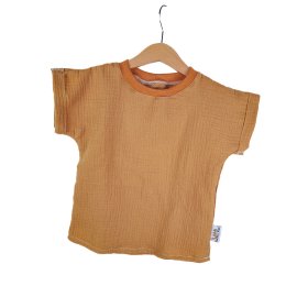 Shirty Musselin Zimt