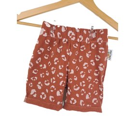 Kurze Shorts Musselin Leo rost