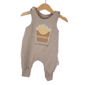 Strampler Pommes-Patch sand