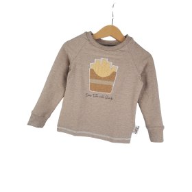 Langarmshirt Pommes-Patch sand