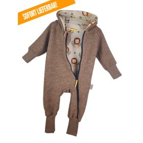 Walkoverall braun meliert mit Wild Lion