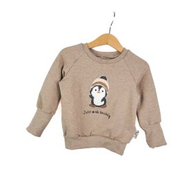 Pullover Pinguin-Patch sand