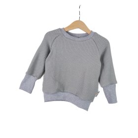 Pullover Grobstrick grau