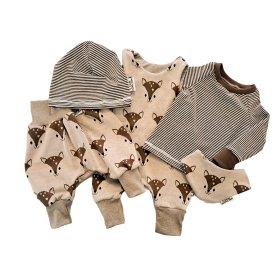 Kleiner Wonneproppen Unisex Strick Fuchsi