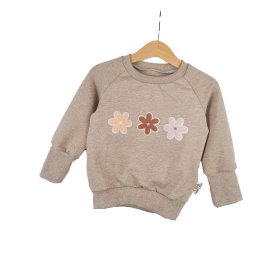 Pullover Blumenlieblinge-Patch sand